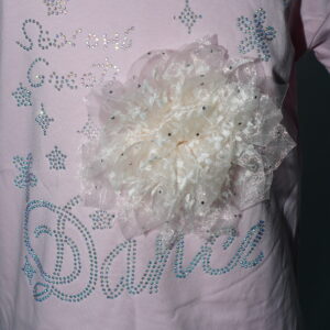 Pink Dance 3D Floral Tee