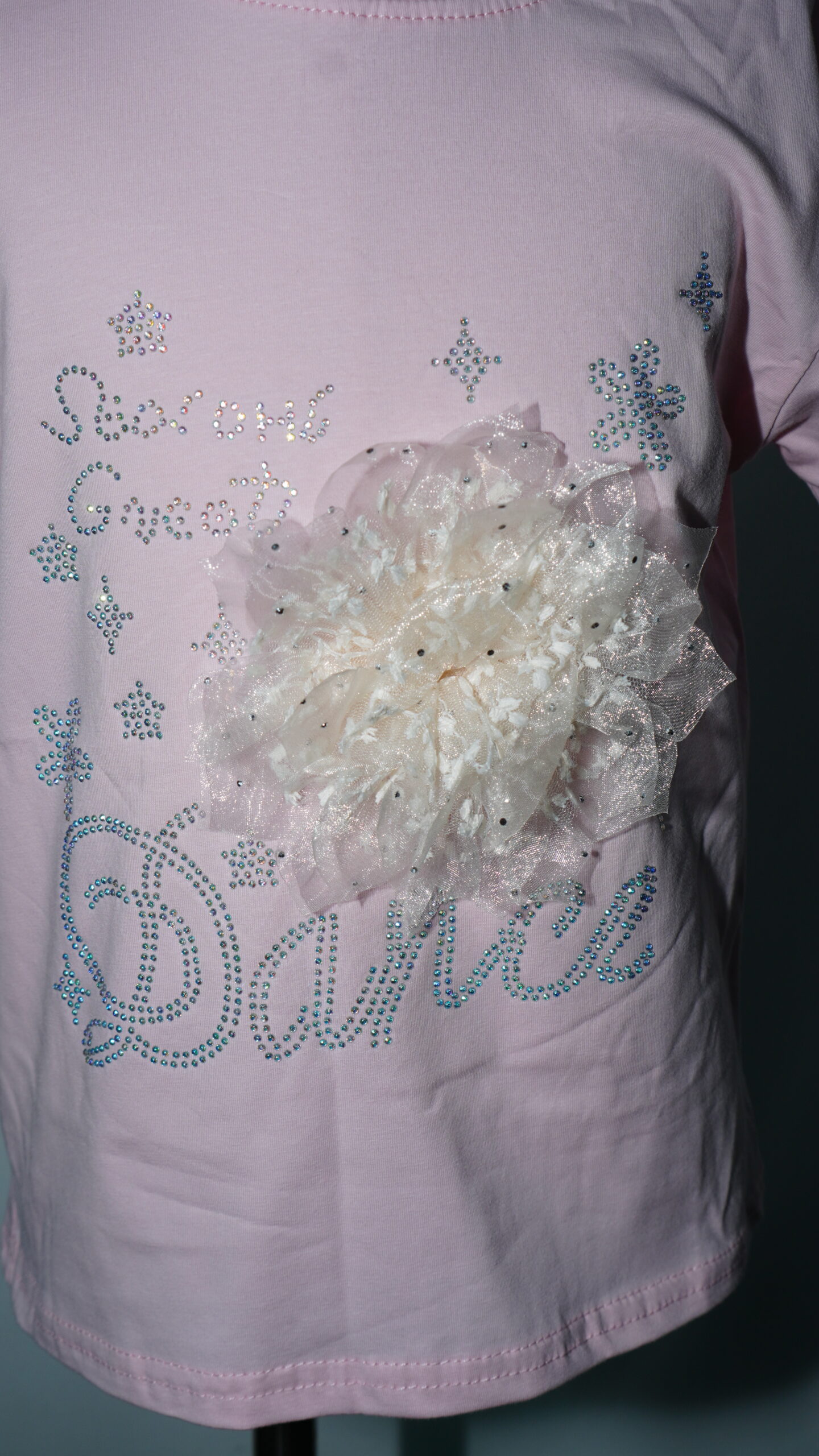 Pink Dance 3D Floral Tee