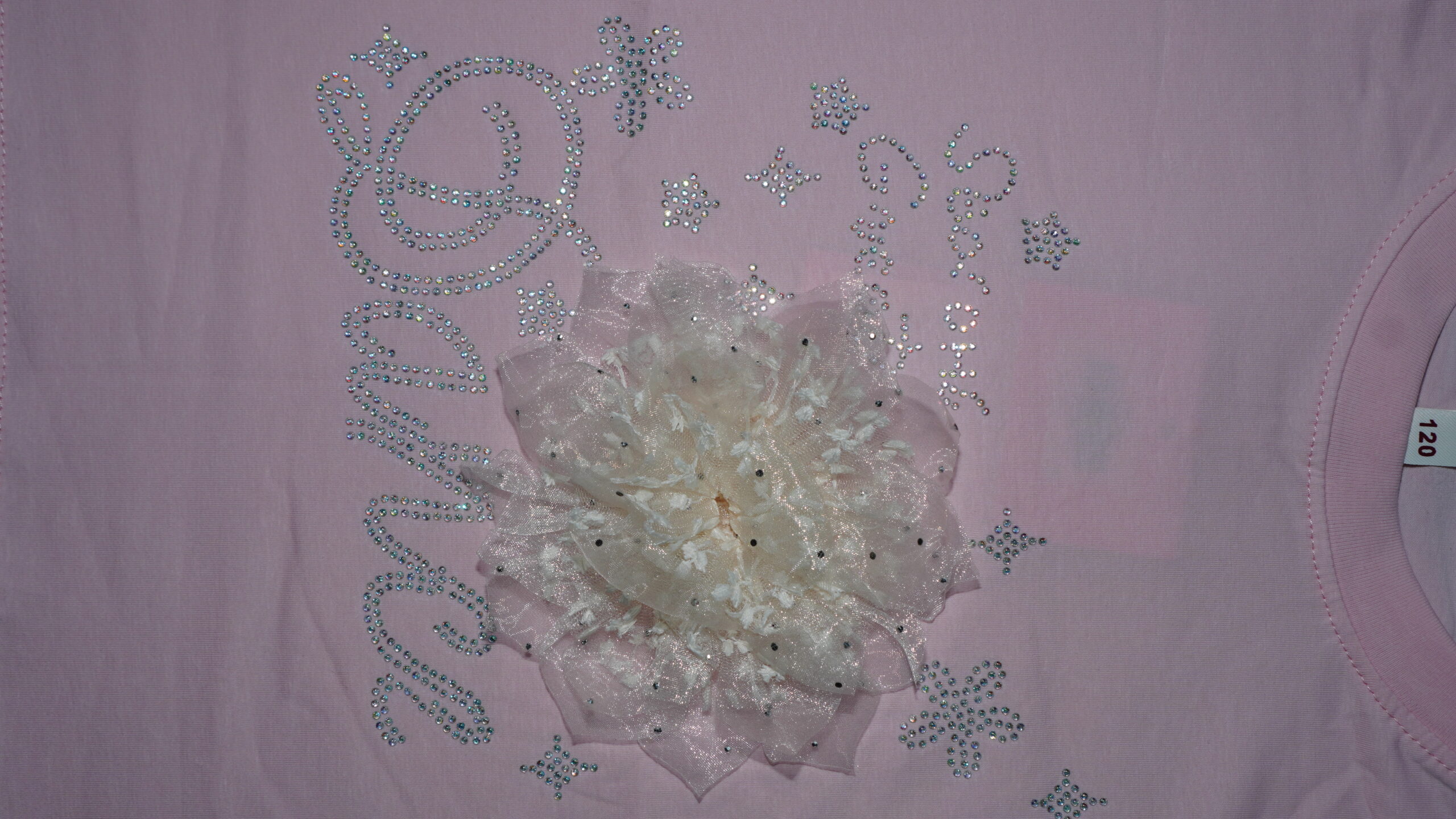 Pink Dance 3D Floral Tee - Image 6