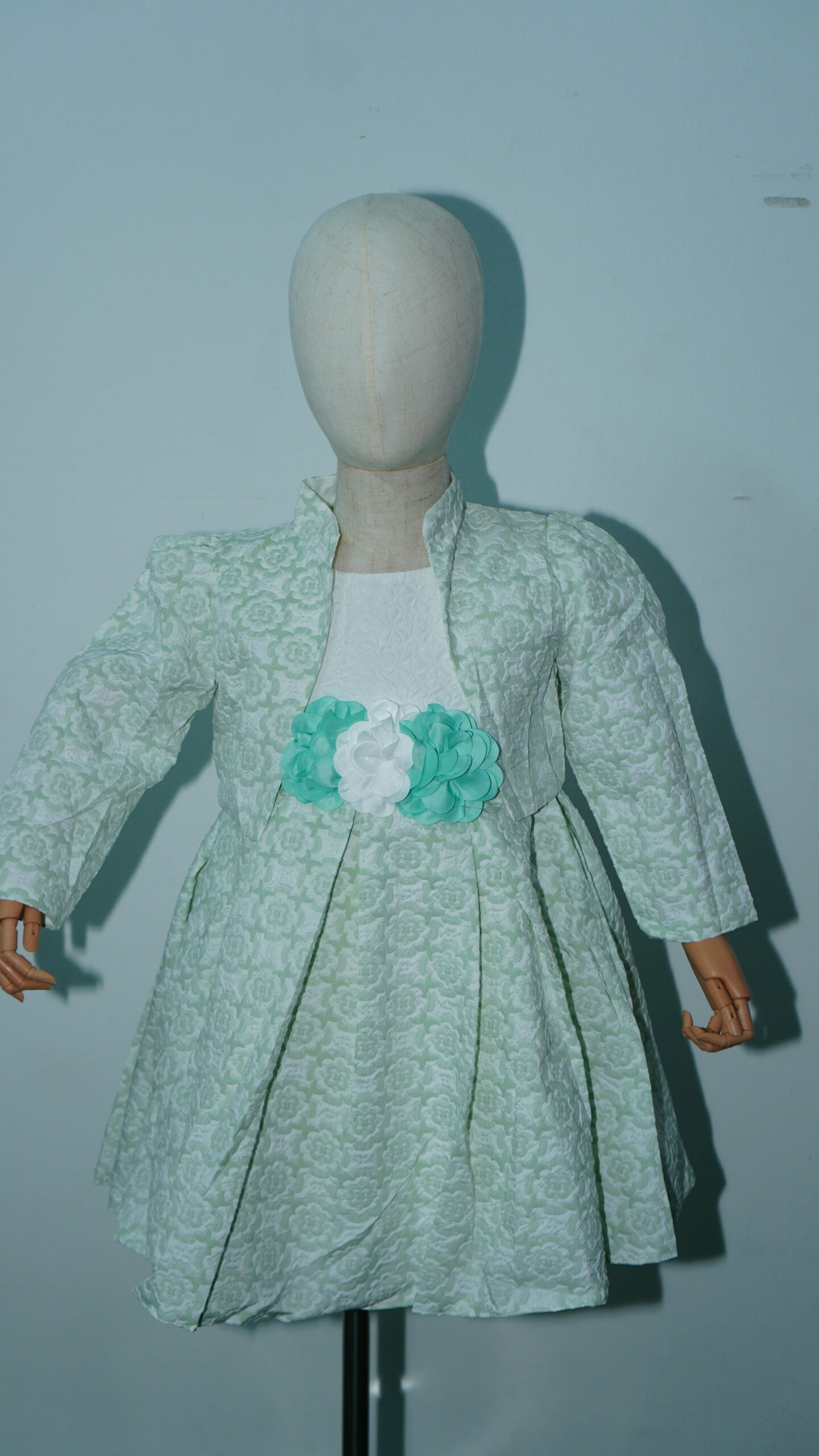 Mint Blossom Gown Set - Image 2