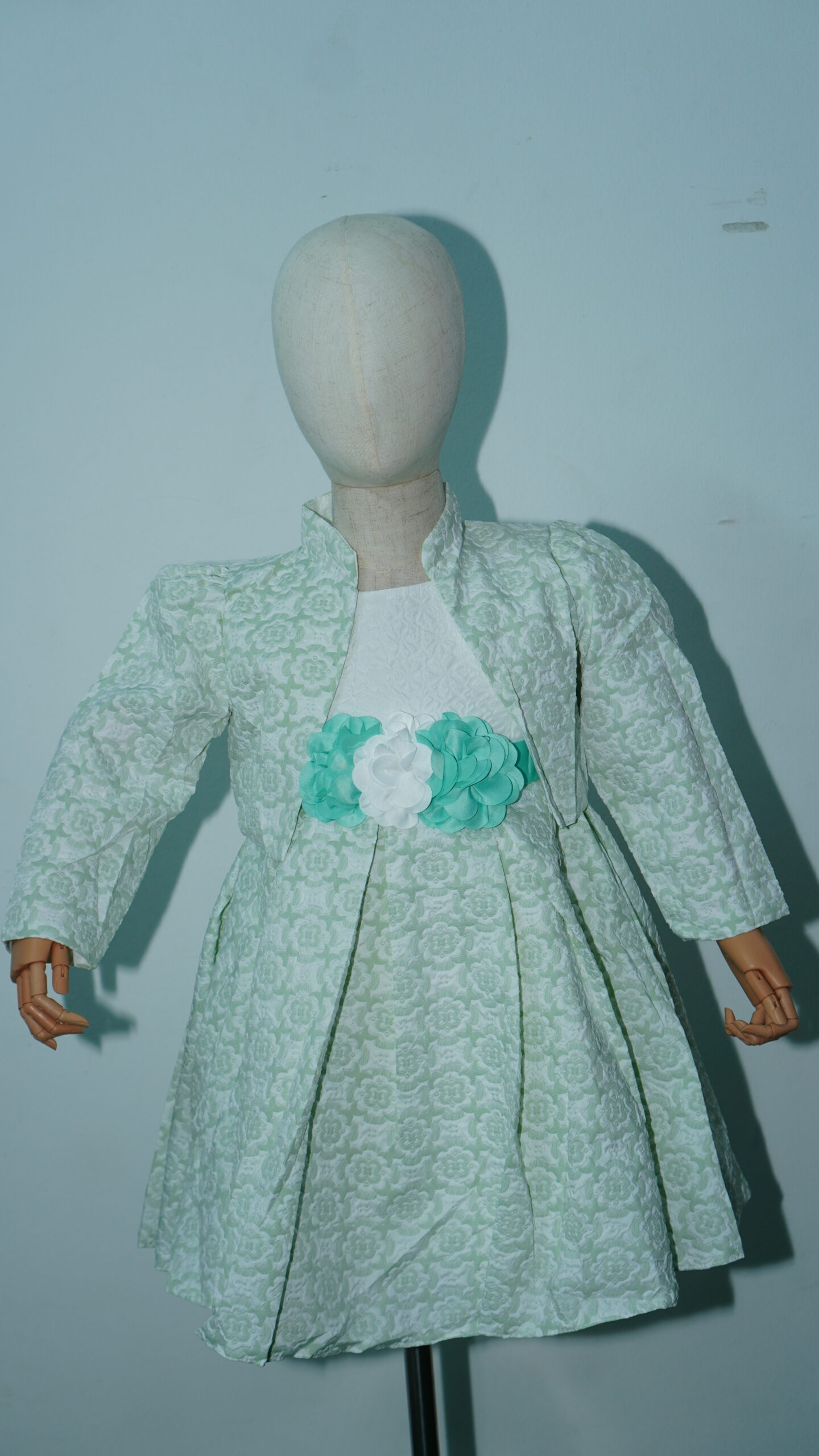 Mint Blossom Gown Set - Image 4
