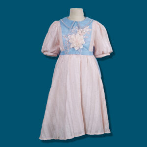 Sky Blue Pearl Garden Gown