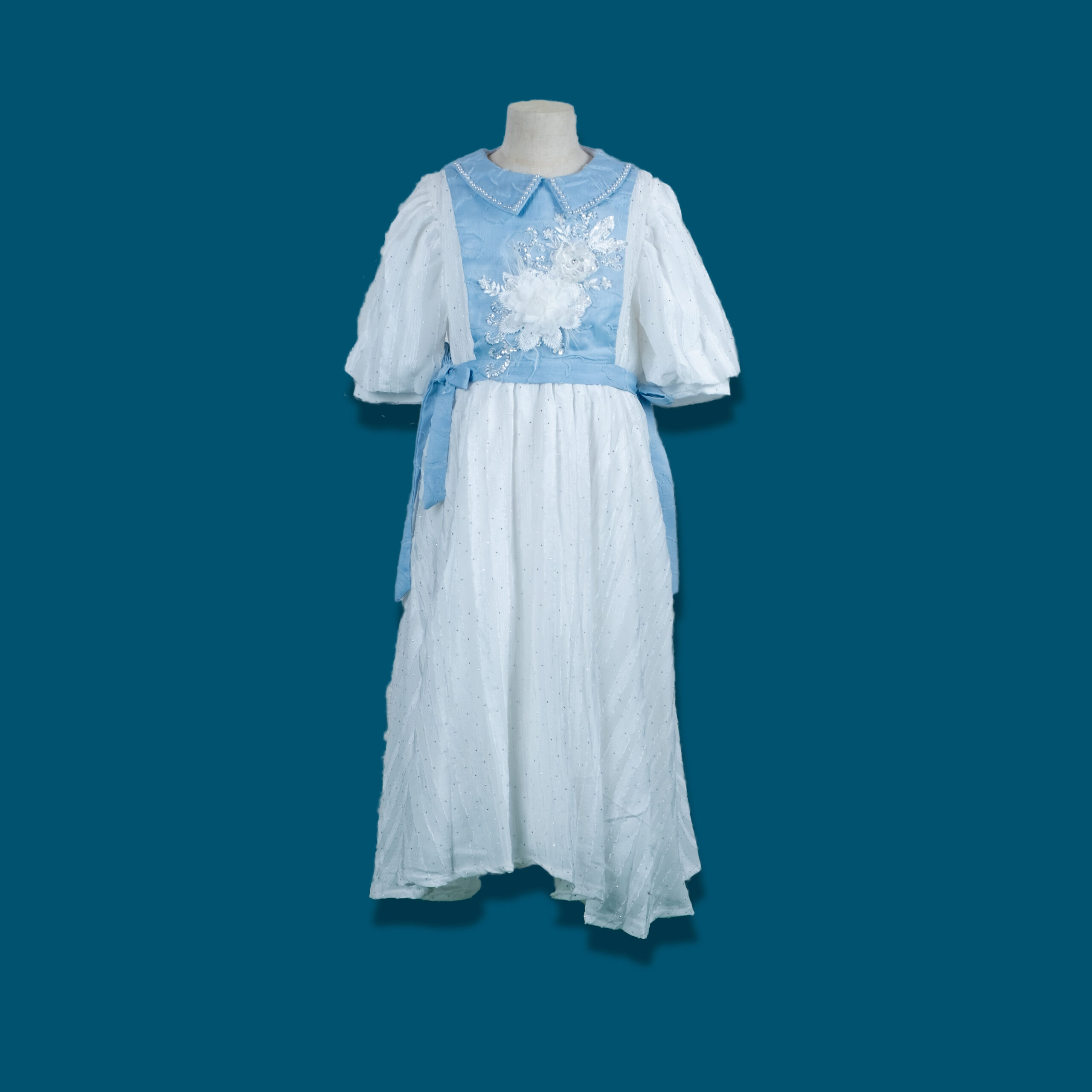 Crystal Sky Shimmer Gown