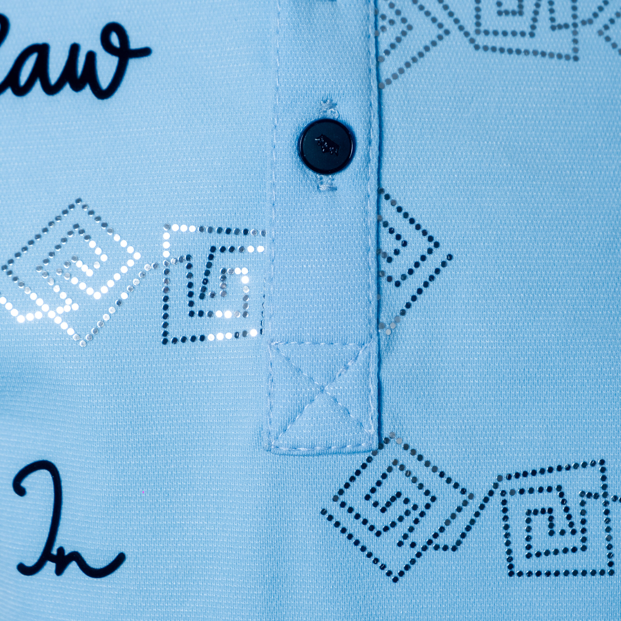 Geometric Pattern Polo - Image 2